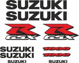 Sticker Master Suzuki Gsxr 1000 Set etiket çıkartma oto motor