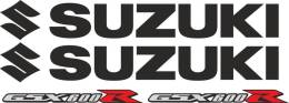 Sticker Master Suzuki Gsxr 600 Etiket Set çıkartma oto motor