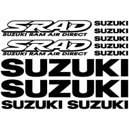 Sticker Master Suzuki SRAD Etiket Set çıkartma oto motor araba