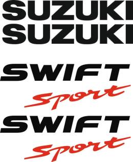 Sticker Master Suzuki Swift Sport Etiket çıkartma oto motor araba