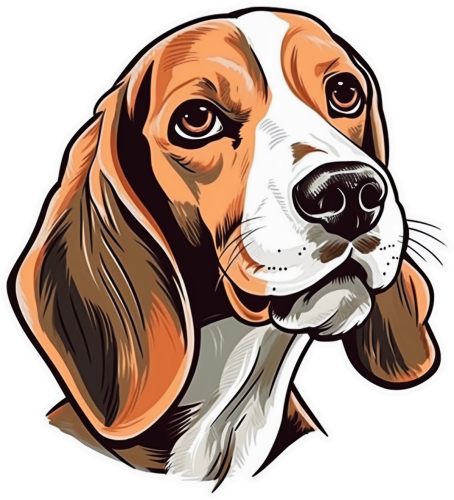 Sticker Master Tazı Beagle Motorsiklet, Kask , Laptop Ve Araç Oto Sticker Etiket Çıkartma 14x15 Cm - 0