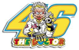 Sticker Master The Doctor 46 Sticker etiket çıkartma oto motor