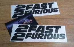 Sticker Master The Fast And The Furious 2 etiket çıkartma oto