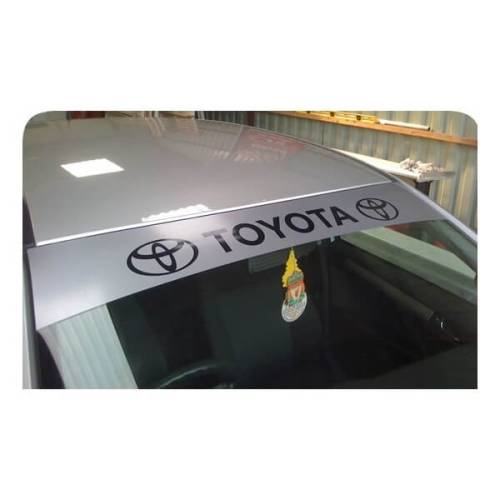 Sticker Master Toyota Güneşlik Etiket çıkartma oto motor araba - 0