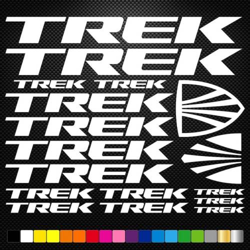 Sticker Master Trek Bisiklet Sticker Set Etiket Çıkartma 17 Parça - 0