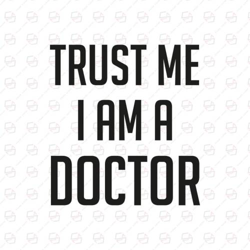 Sticker Master Trust Me I Am A Doctor(Doktor Çıkartma) Sticker Etiket Oto Motor - 0