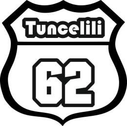 Sticker Master Tuncelili 62 Sticker Etiket Çıkartma Oto Motor Pc