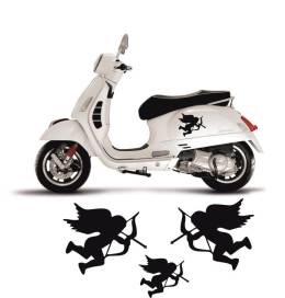 Sticker Master Vespa Eros Sticker Set etiket çıkartma oto motor