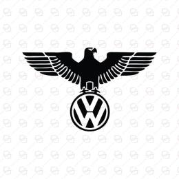 Sticker Master Volkswagen Kartal Etiket Çıkartma Oto Motor Araba Pc Laptop Bilgisayar