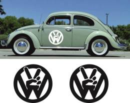 Sticker Master Vw Logo Sticker Setetiket çıkartma oto motor araba