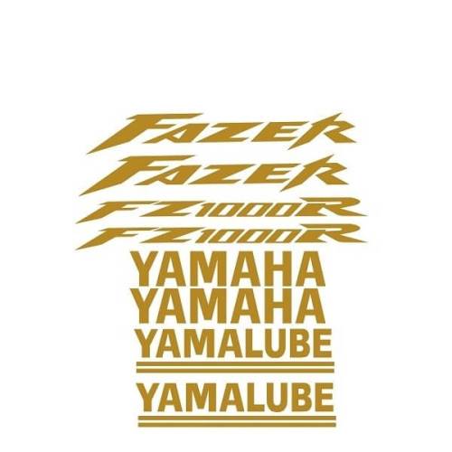 Sticker Master Yamaha Fazer 1000r Sticker Etiket Çıkartma Motor - 0