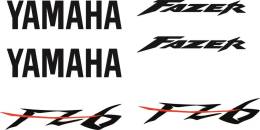 Sticker Master Yamaha Fz6 Sticker Set etiket çıkartma oto motor