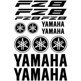 Sticker Master Yamaha FZ8 Sticker Set etiket çıkartma oto motor