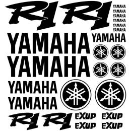 Sticker Master Yamaha R1 Set 2etiket çıkartma oto motor araba