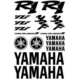 Sticker Master Yamaha R1 Yzf Etiket Set çıkartma oto motor araba