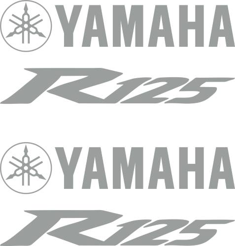 Sticker Master Yamaha R125 Etiket Set çıkartma oto motor araba - 0