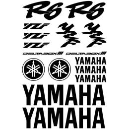 Sticker Master Yamaha R6 Yzf Etiket Set çıkartma oto motor araba