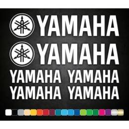 Sticker Master Yamaha Sticker Set Etiket Çıkartma Oto Motor