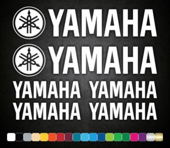 Sticker Master Yamaha Sticker Set Etiket çıkartma oto motor araba - 0