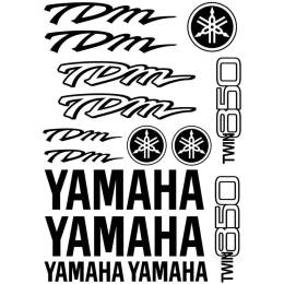 Sticker Master Yamaha TDM Twin 850 Sticker Set etiket çıkartma