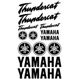 Sticker Master Yamaha Thundercat Etiket Set çıkartma oto motor