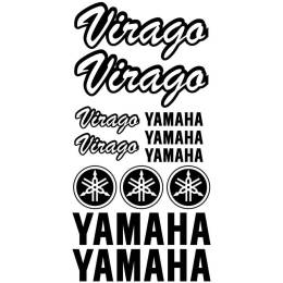 Sticker Master Yamaha Virago Etiket Set çıkartma oto motor araba