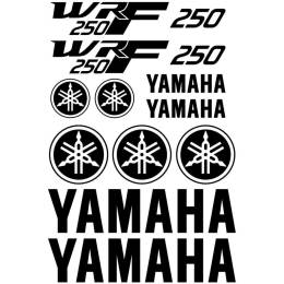 Sticker Master Yamaha Wrf 250 Etiket Set çıkartma oto motor araba