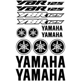 Sticker Master Yamaha YBR 125 Etiket Set çıkartma oto motor araba