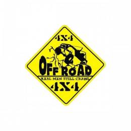 Sticker Masters 4x4 Off Road Yellow Sticker Etiket Çıkartma Oto Motor Pc