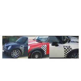 Sticker Masters Mini Cooper Checkmate Dama Sticker